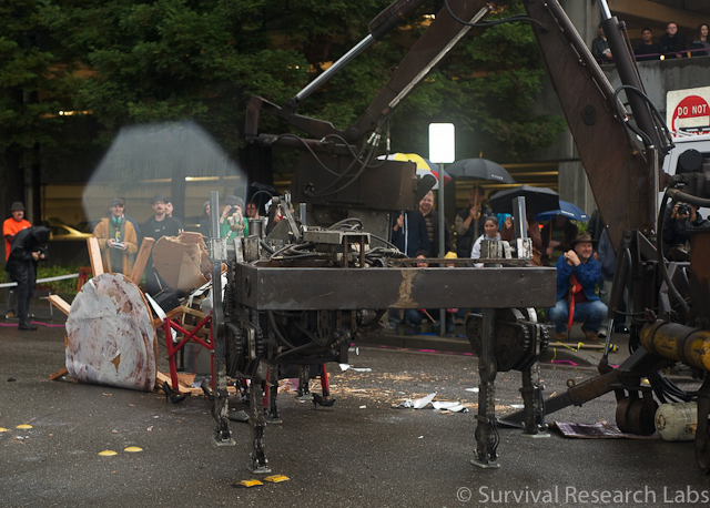 Big Arm, Running Machine